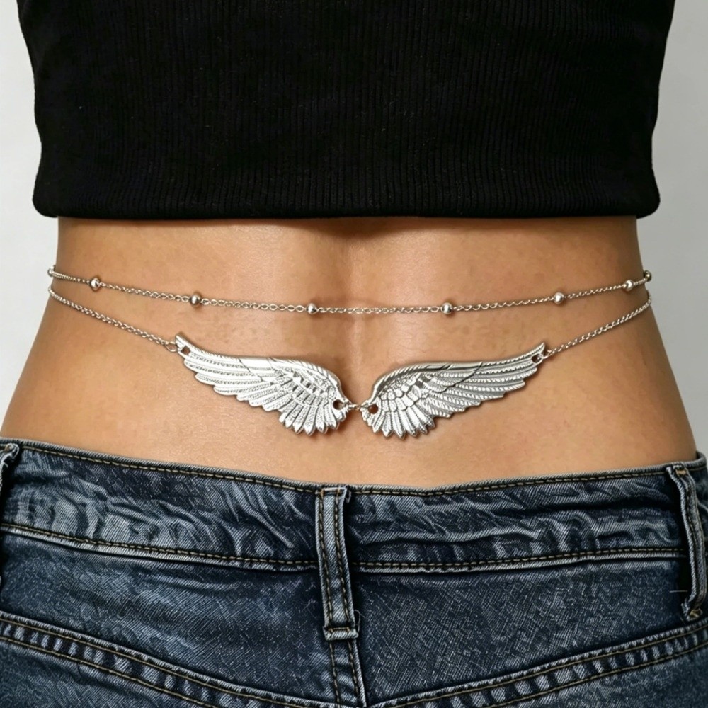 New Double Layer Angel Wings W - Body Jewelry For You recension och pris