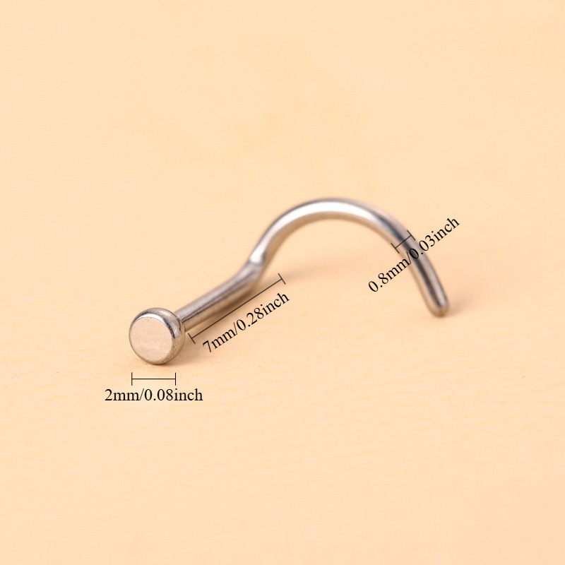 5pcs 20G 20G 316L Surgical Ste - Body Jewelry Surgical Steel recension och pris
